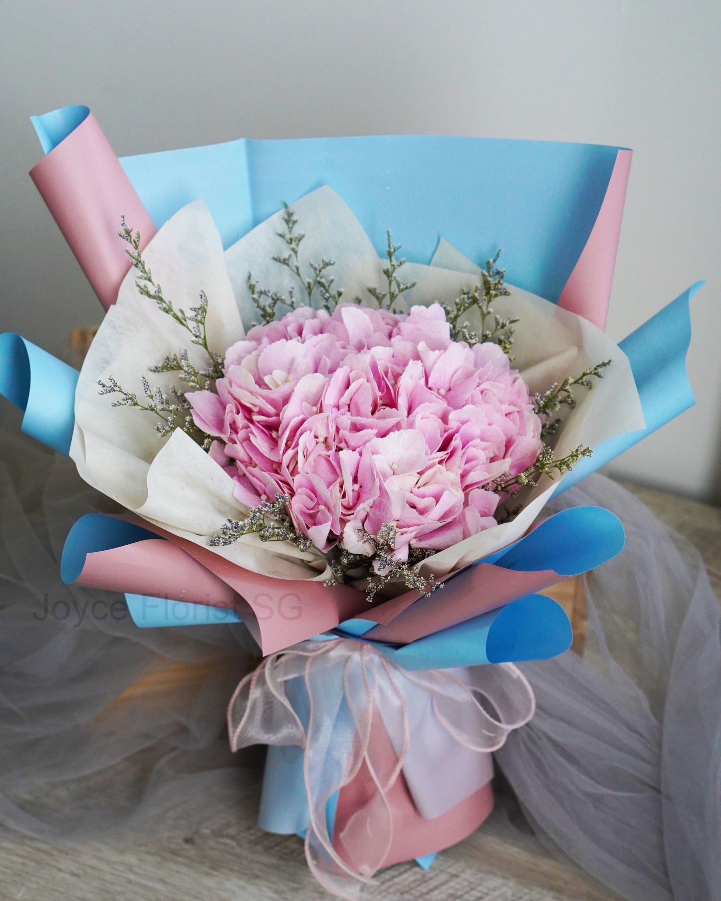 Hydrangea Bouquet - Blue Hydrangea