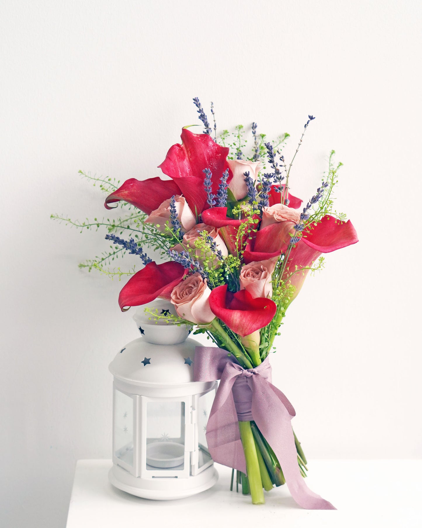 Bridal Wedding Bouquet - Purple Dream