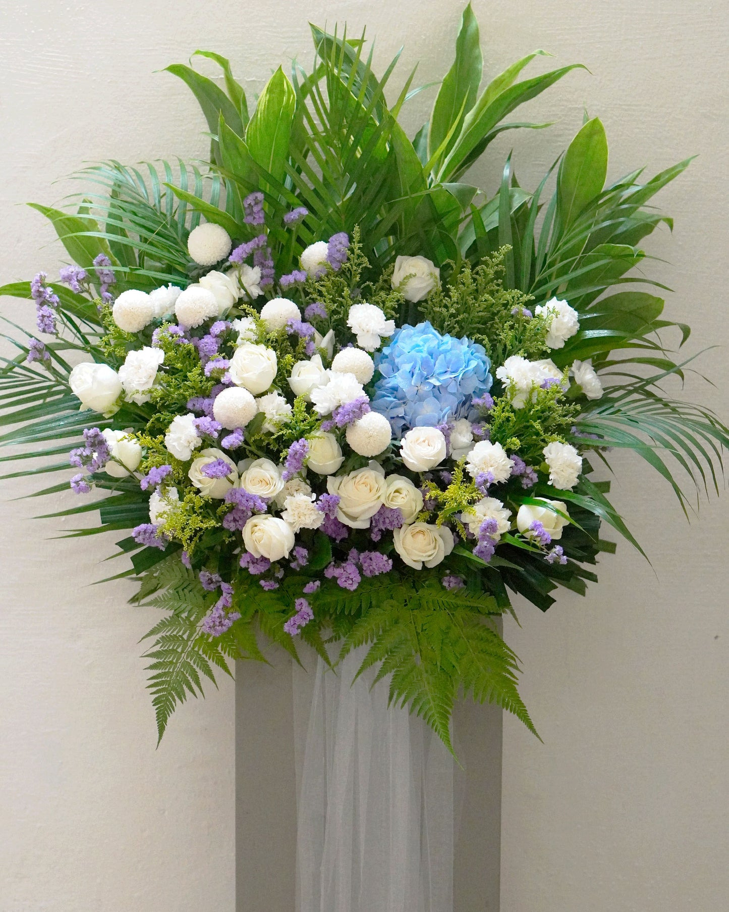 Condolence Flower Funeral Wreath - Last Goodbye