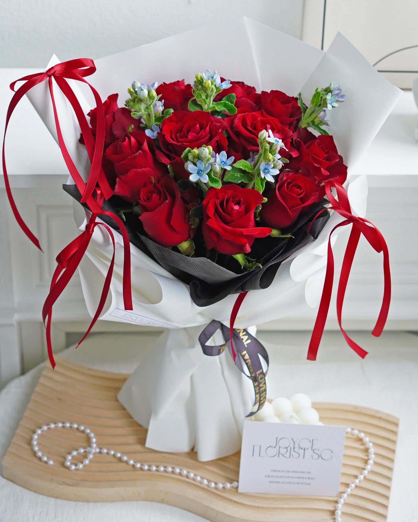 Kenya Rose Flower Bouquet - Pure Love