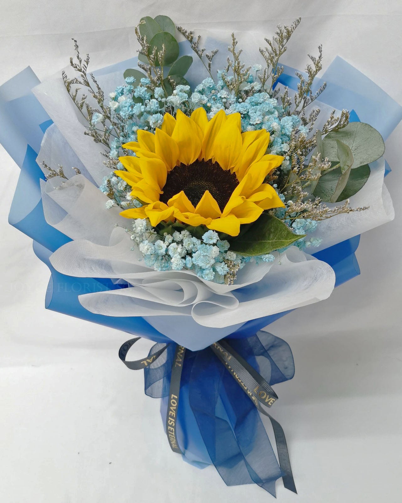 Sunflower Flower Bouquet - Yellow Dot