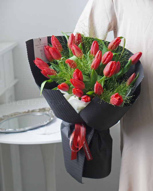 Fresh Flower Bouquet - Deep Romance