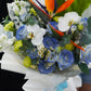 Fresh Flower Bouquet - Blue Tint
