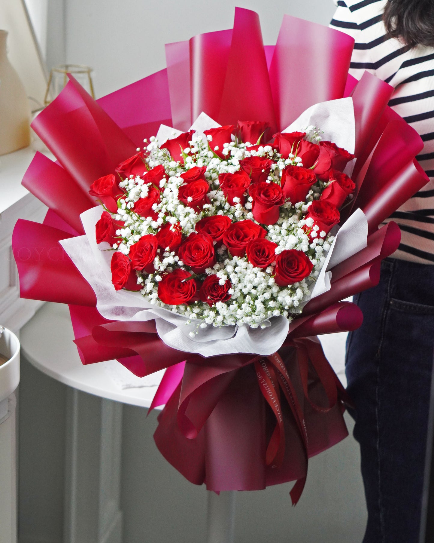 Red Rose Bouquet - Lady In Red