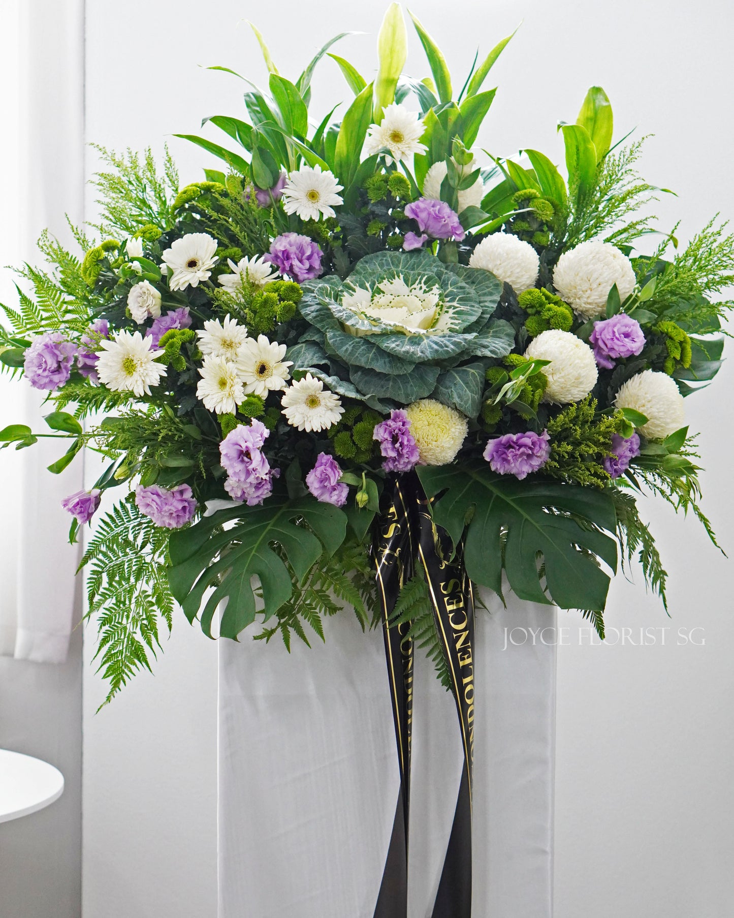 Condolence Flower Funeral Wreath - Beautiful Soul