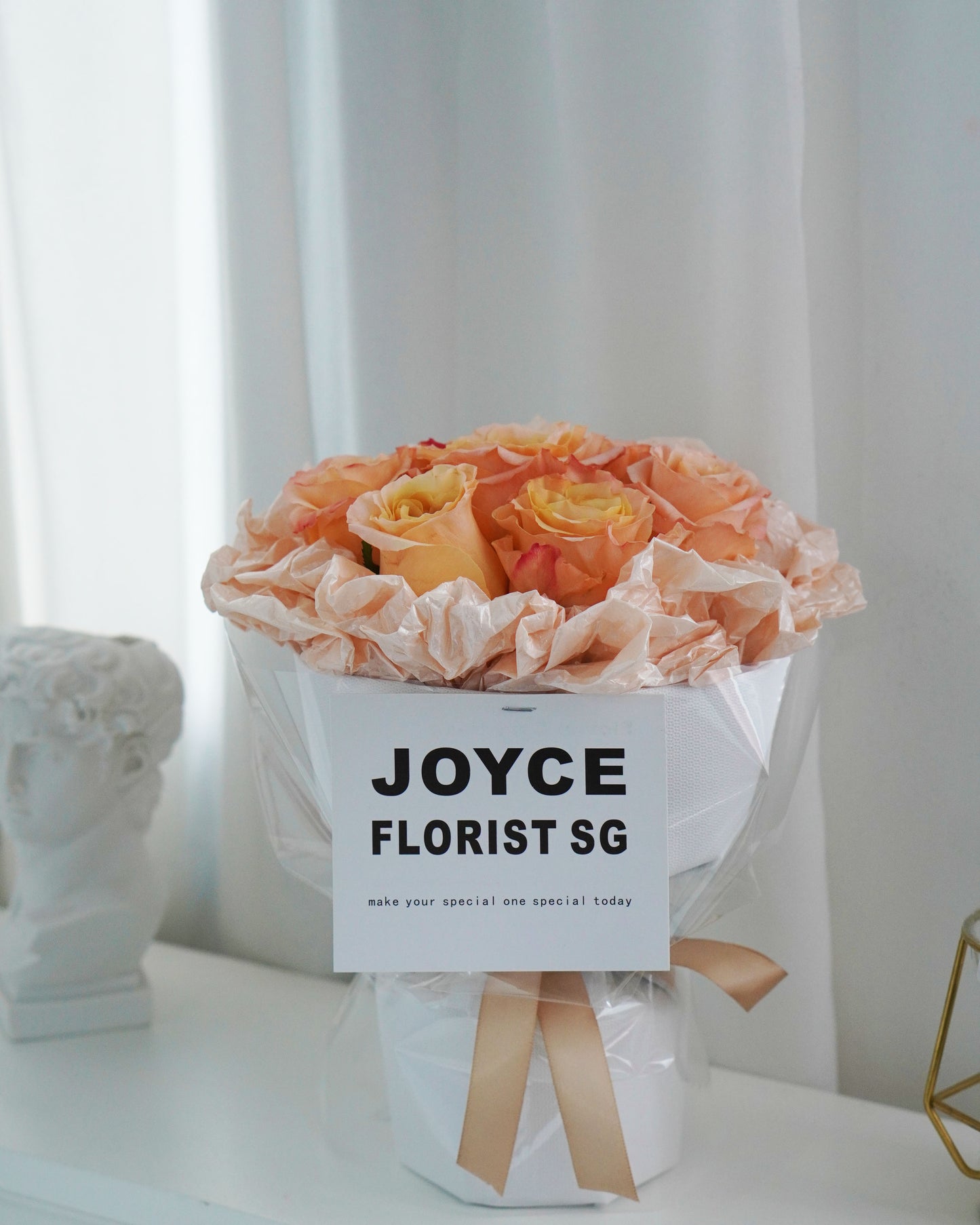 7 Rose Flower Bouquet - Adore