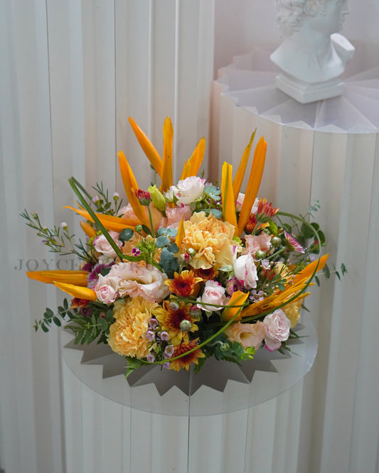 Fresh Flower Table Arrangement - Forest