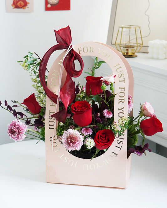 Flowers Bloom Box - Red Rose