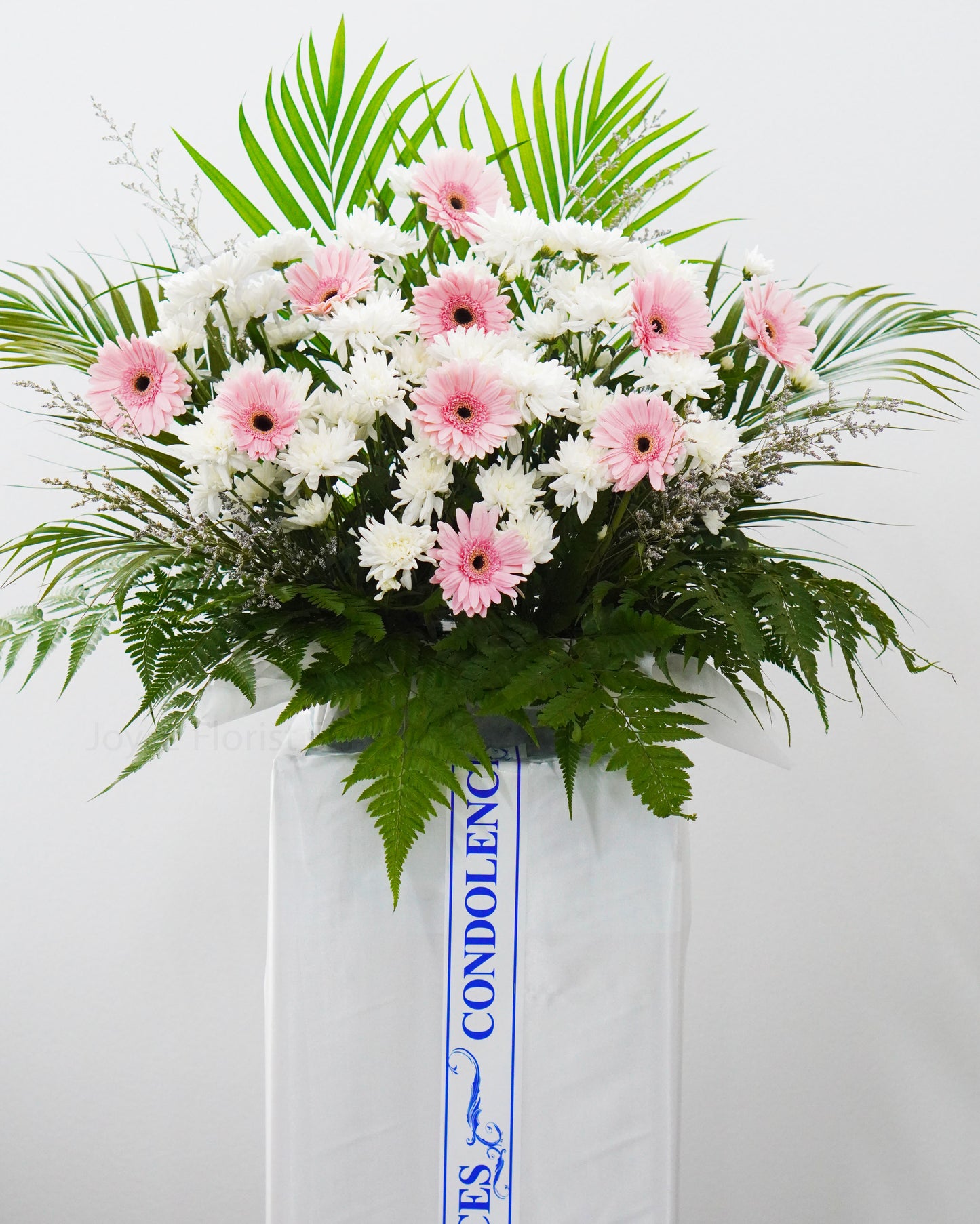 Condolence Flower Funeral Wreath - Consolation