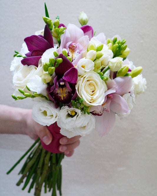 Bridal Wedding Bouquet - Serenity & Bliss