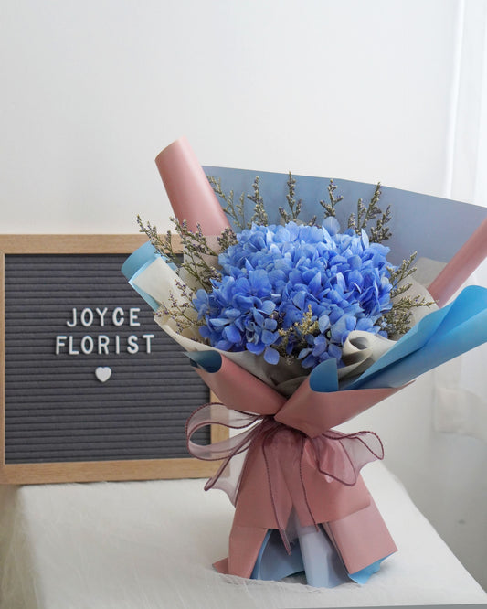 Hydrangea Bouquet - Blue Hydrangea