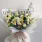 Fresh Flower Bouquet - Cool White