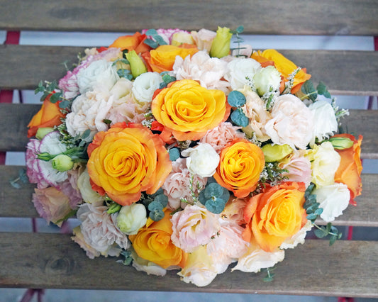 Fresh Flower Table Arrangement - Summer Day