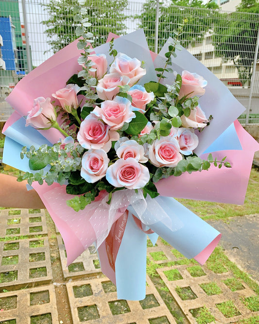 Blue Rose Bouquet  SG | Singapore SG  Florist